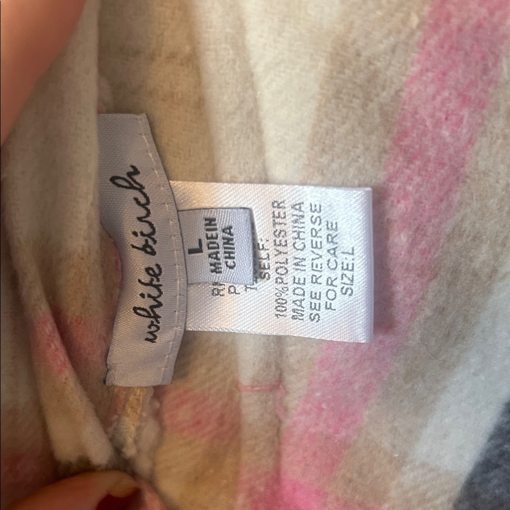 Plaid Button-Up Lined Flannel Jacket - image 5